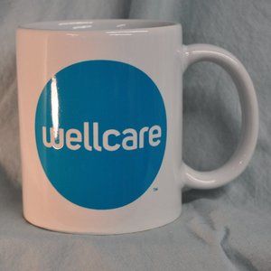SALE* 12 oz WellCare Health Plans, Inc. ceramic mug advertising promo (36gw)